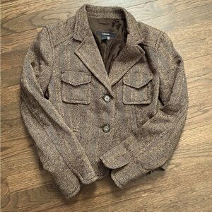 Casual Brown Zara short Blazer